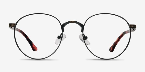Fitzgerald Matte Black and Tortoise Métal Montures de lunettes de vue