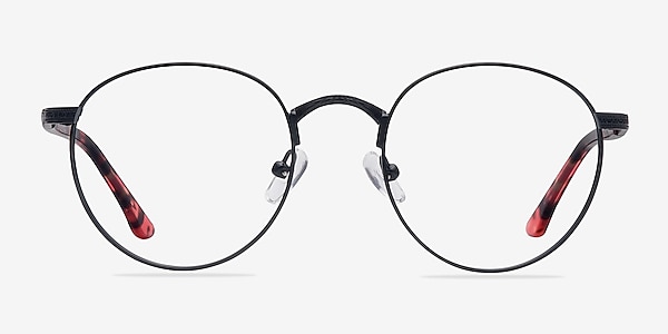 Fitzgerald  Black  Metal Eyeglass Frames