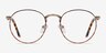 Basquiat Tortoise MetalEyeglass Frames from EyeBuyDirect, Front View