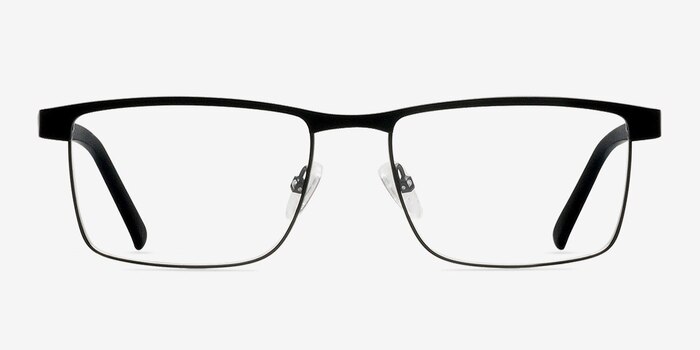 Time Square Black Metal Eyeglass Frames from EyeBuyDirect