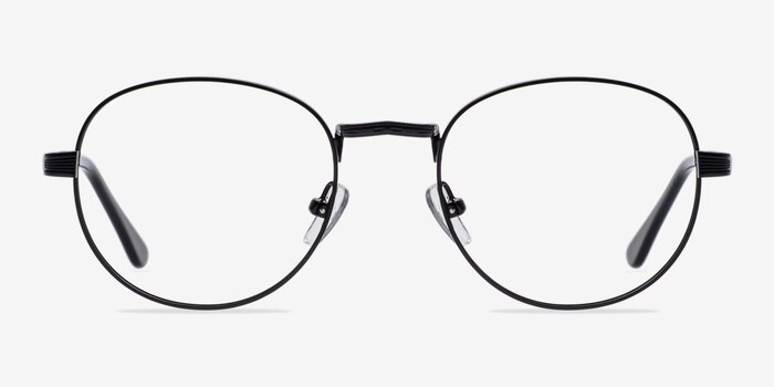 Belleville Matte Black  Métal Montures de lunettes de vue d'EyeBuyDirect