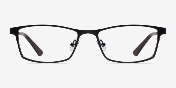 Bradford Noir Métal Montures de lunettes de vue