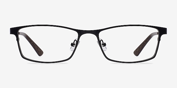Bradford Black Metal Eyeglass Frames