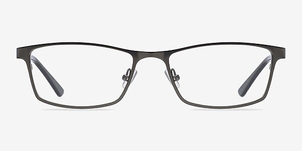 Bradford Gunmetal Metal Eyeglass Frames