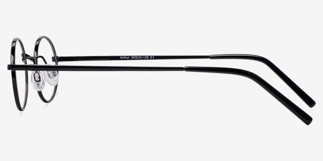 Arthur Black MetalEyeglass Frames from EyeBuyDirect, Side View