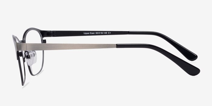 Upper East Gunmetal Metal Eyeglass Frames from EyeBuyDirect