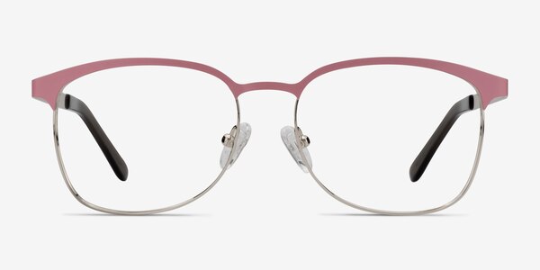Dancer Pink/Silver Metal Eyeglass Frames