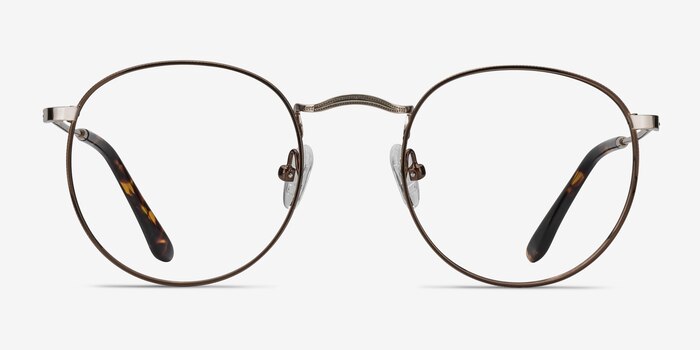 Daydream Brown Golden Metal Eyeglass Frames from EyeBuyDirect