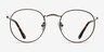 Daydream Brown Golden MetalEyeglass Frames from EyeBuyDirect, Front View