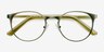 Outline Matte Steel & Acetate AcetateEyeglass Frames from EyeBuyDirect, Closed View