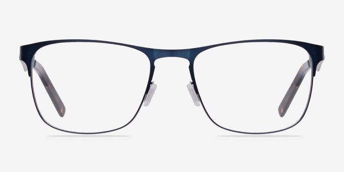 Bethnal Green Navy Metal Eyeglass Frames from EyeBuyDirect