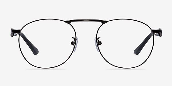 Tarantino Gunmetal Metal Eyeglass Frames