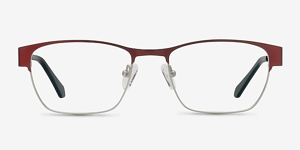 Admire Matte Burgundy Metal Eyeglass Frames