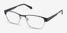 Admire Navy MetalEyeglass Frames from EyeBuyDirect, Angle View