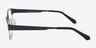 Admire Navy MetalEyeglass Frames from EyeBuyDirect, Side View