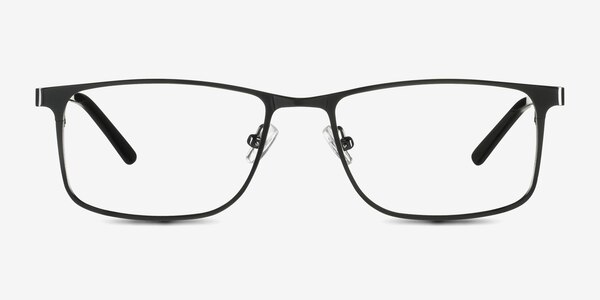 Clinton  Dark Gunmetal  Metal Eyeglass Frames