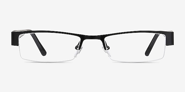 Bud Black Acetate-metal Eyeglass Frames