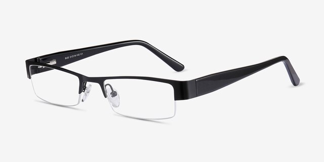 Bud Black Acetate-metalEyeglass Frames from EyeBuyDirect, Angle View