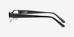 Bud Black Acetate, MetalEyeglass Frames from EyeBuyDirect, Side View