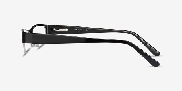 Bud Black Acetate-metalEyeglass Frames from EyeBuyDirect, Side View