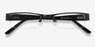 Bud Black Acetate, MetalEyeglass Frames from EyeBuyDirect, Closed View