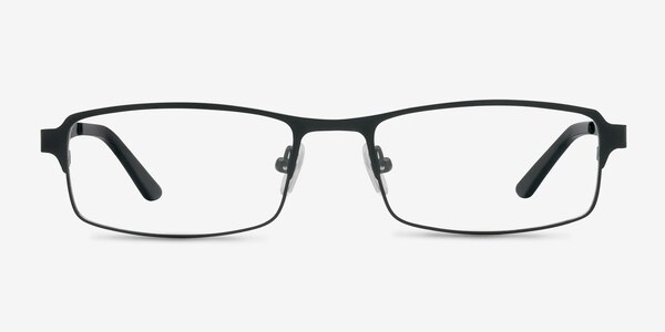 Thomas Matte Black Metal Eyeglass Frames