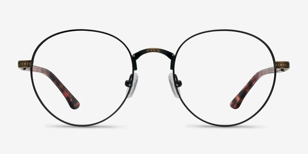 Fitzgerald Matte Black and Tortoise Métal Montures de lunettes de vue