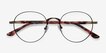 Fitzgerald Matte Black And Tortoise MetalEyeglass Frames from EyeBuyDirect, Closed View