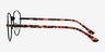 Fitzgerald Bronze MetalEyeglass Frames from EyeBuyDirect, Side View
