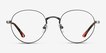 Fitzgerald Black & Tortoise MetalEyeglass Frames from EyeBuyDirect, Front View