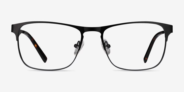 Bethnal Green Noir Métal Montures de lunettes de vue