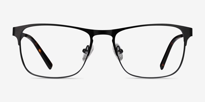 Bethnal Green Noir Métal Montures de lunettes de vue d'EyeBuyDirect
