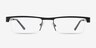 Samuel Black MetalEyeglass Frames from EyeBuyDirect, Front View