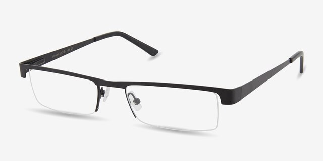 Samuel Black MetalEyeglass Frames from EyeBuyDirect, Angle View