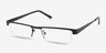 Samuel Black MetalEyeglass Frames from EyeBuyDirect, Angle View