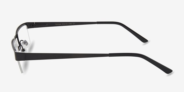Samuel Black MetalEyeglass Frames from EyeBuyDirect, Side View