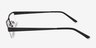 Samuel Black MetalEyeglass Frames from EyeBuyDirect, Side View