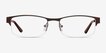 Mark Coffee MetalEyeglass Frames from EyeBuyDirect, Front View