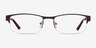 Mark Café MétalMontures de lunettes de vue d'EyeBuyDirect, Vue de Face