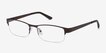 Mark Coffee MetalEyeglass Frames from EyeBuyDirect, Angle View