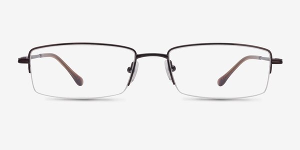 Minneapolis Brown Metal Eyeglass Frames