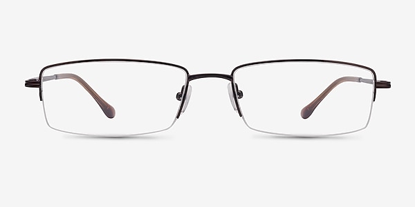 Minneapolis Brun Métal Montures de lunettes de vue