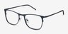 Whisper Matte Navy MetalEyeglass Frames from EyeBuyDirect, Angle View