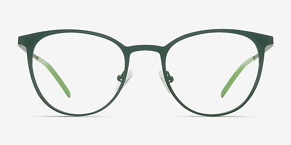 Reunion Matte Green Metal Eyeglass Frames