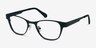 Lullaby Noir MétalMontures de lunettes de vue d'EyeBuyDirect, Vue d'Angle