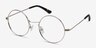 Someday Doré MétalMontures de lunettes de vue d'EyeBuyDirect, Vue d'Angle