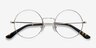 Someday Doré MétalMontures de lunettes de vue d'EyeBuyDirect, Vue Rapprochée