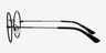Someday Black MetalEyeglass Frames from EyeBuyDirect, Side View