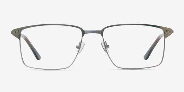 Absolute Vert Métal Montures de lunettes de vue