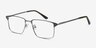 Absolute Green MetalEyeglass Frames from EyeBuyDirect, Angle View